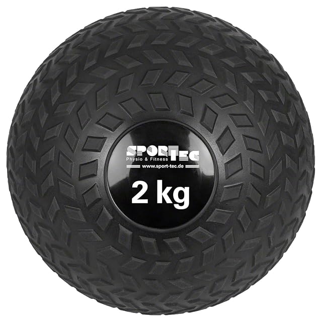 Balón de golpeo Sport-Tec negro, 23 cm de diámetro, 2 kg