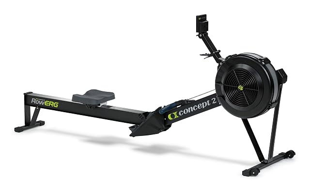 Máquina de remo de aire Concept2 RowErg Model D en negro con monitor PM5