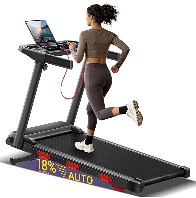 Cinta de correr plegable CURSOR FITNESS SF60 con regulación automática de la inclinación